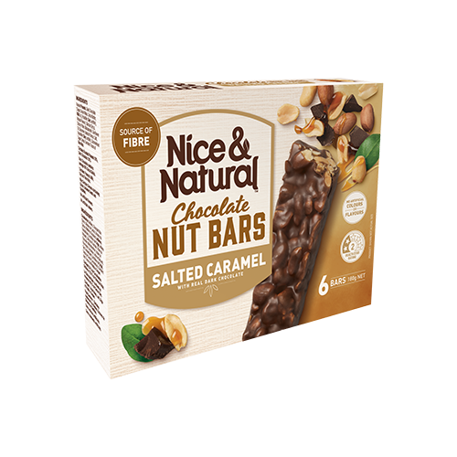 Salted Caramel Chocolate Nut Bars product image